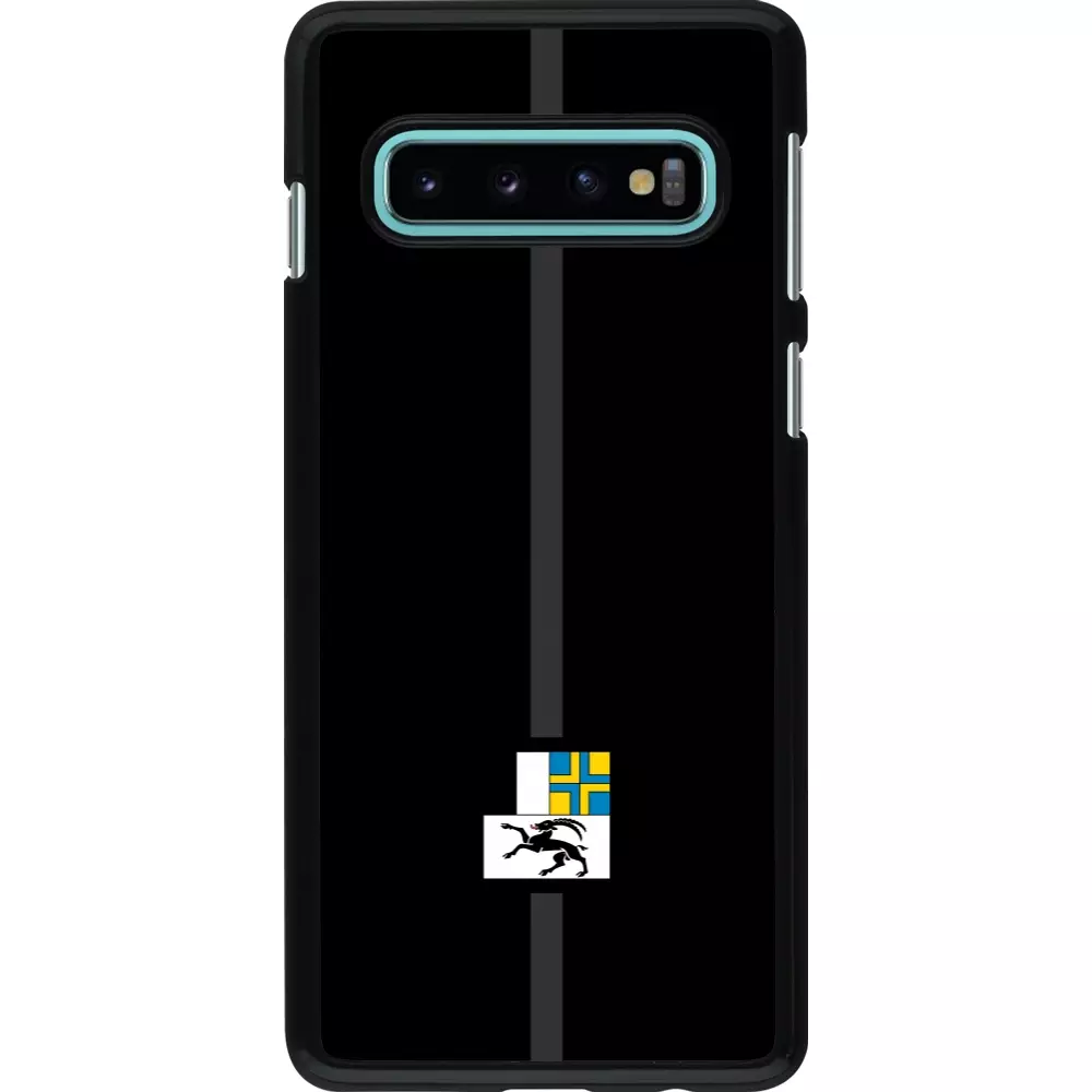 Coque Samsung Galaxy S10 - Canton GR noir