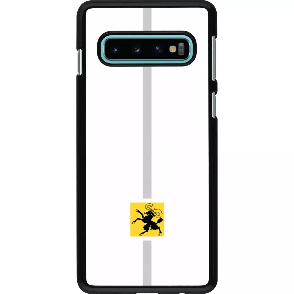 Coque Samsung Galaxy S10 - Canton SH blanc