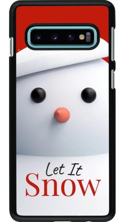 Samsung Galaxy S10 Case Hülle - Christmas 25 Xmas Snowman