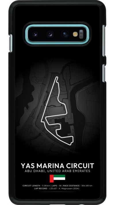 Samsung Galaxy S10 Case Hülle - F1 Track 2025 Abu Dhabi