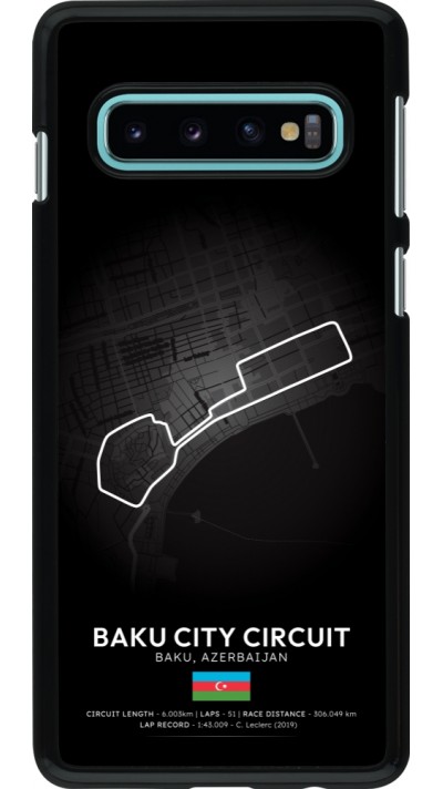 Samsung Galaxy S10 Case Hülle - F1 Track 2025 Azerbaijan