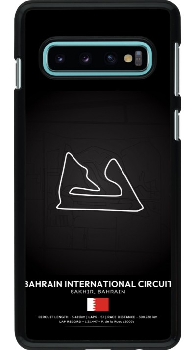 Samsung Galaxy S10 Case Hülle - F1 Track 2025 Bahrain