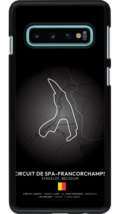 Samsung Galaxy S10 Case Hülle - F1 Track 2025 Belgium