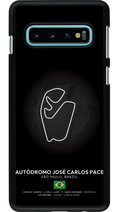 Samsung Galaxy S10 Case Hülle - F1 Track 2025 Brazil