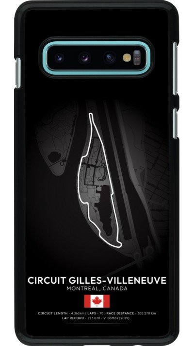 Samsung Galaxy S10 Case Hülle - F1 Track 2025 Canada