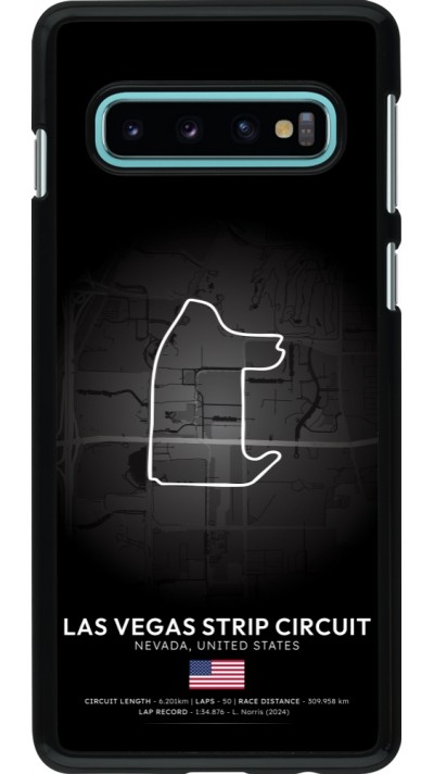 Samsung Galaxy S10 Case Hülle - F1 Track 2025 Las Vegas
