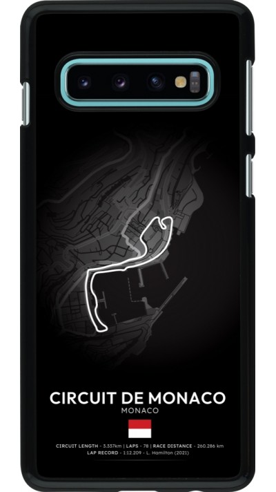 Samsung Galaxy S10 Case Hülle - F1 Track 2025 Monaco