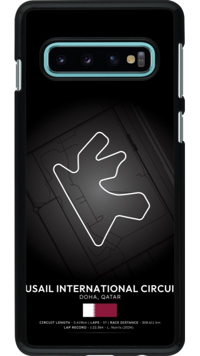 Samsung Galaxy S10 Case Hülle - F1 Track 2025 Qatar