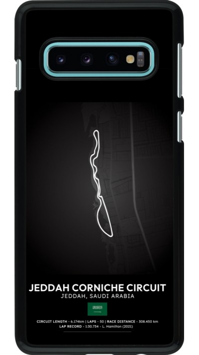 Samsung Galaxy S10 Case Hülle - F1 Track 2025 Saudi Arabia