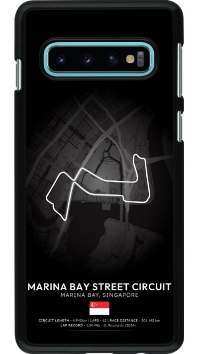 Samsung Galaxy S10 Case Hülle - F1 Track 2025 Singapore