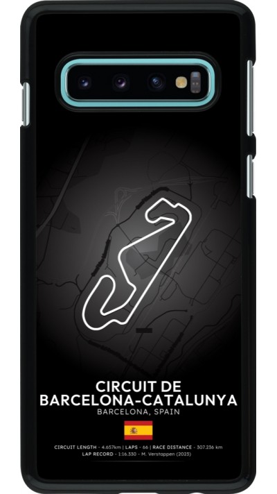 Samsung Galaxy S10 Case Hülle - F1 Track 2025 Spain