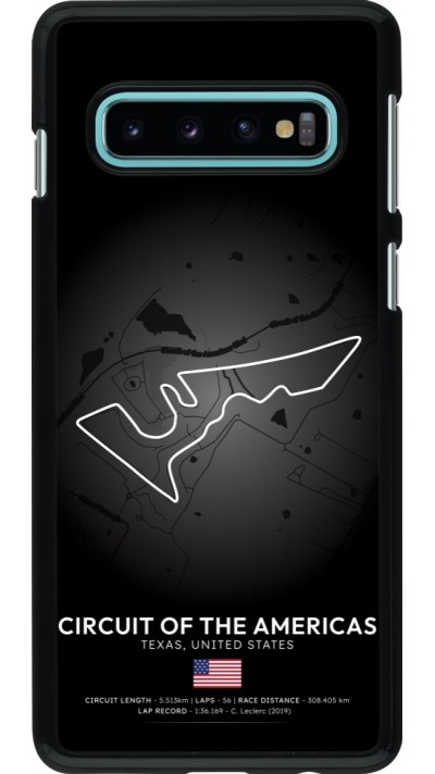 Samsung Galaxy S10 Case Hülle - F1 Track 2025 United States