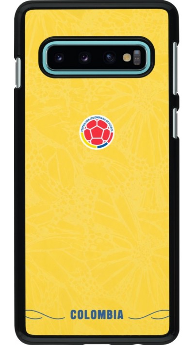 Samsung Galaxy S10 Case Hülle - Kolumbien 2026 personalisierbares Fussballtrikot