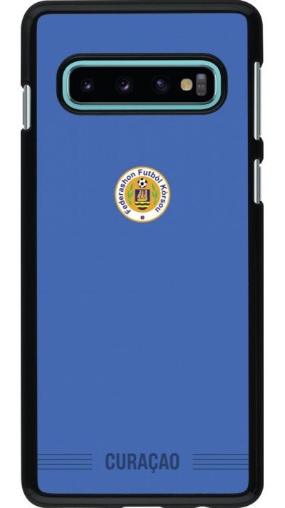 Coque Samsung Galaxy S10 - Maillot de football Curaçao 2026 personnalisable