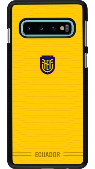 Coque Samsung Galaxy S10 - Maillot de football Équateur 2026 personnalisable