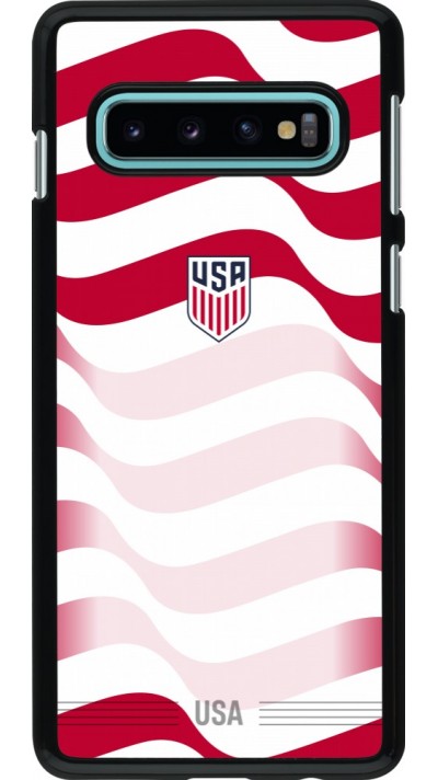Coque Samsung Galaxy S10 - Maillot de football États-Unis 2026 personnalisable