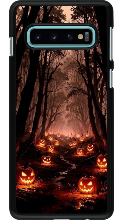 Samsung Galaxy S10 Case Hülle - Halloween 2025 Road of Terrifying Pumpkins Samsung Galaxy S10 Case Hülle - Halloween 2025 Road of Terrifying Pumpkins