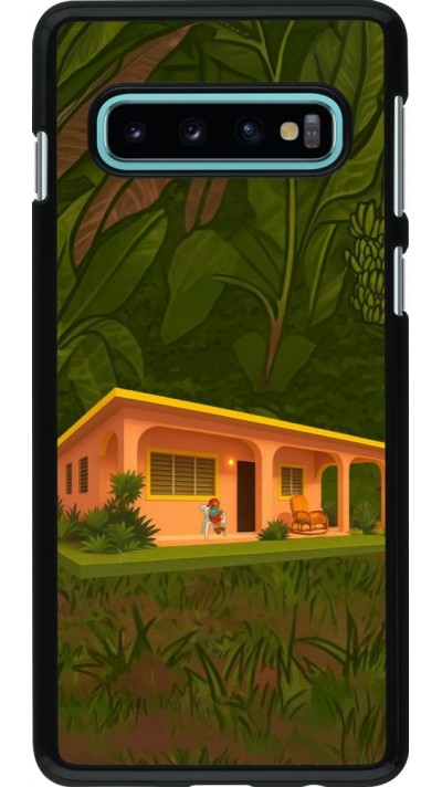 Samsung Galaxy S10 Case Hülle - Benitos house DTMF