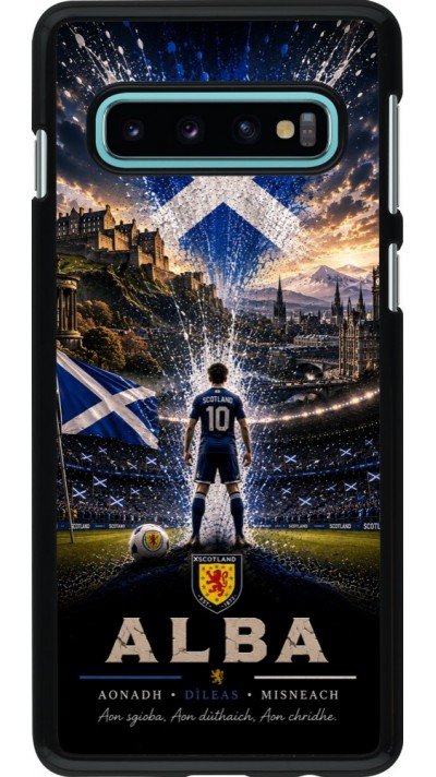 Coque Samsung Galaxy S10 - Football Écosse splash 2026