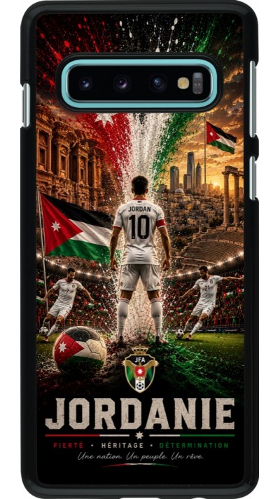 Coque Samsung Galaxy S10 - Football Jordanie splash 2026