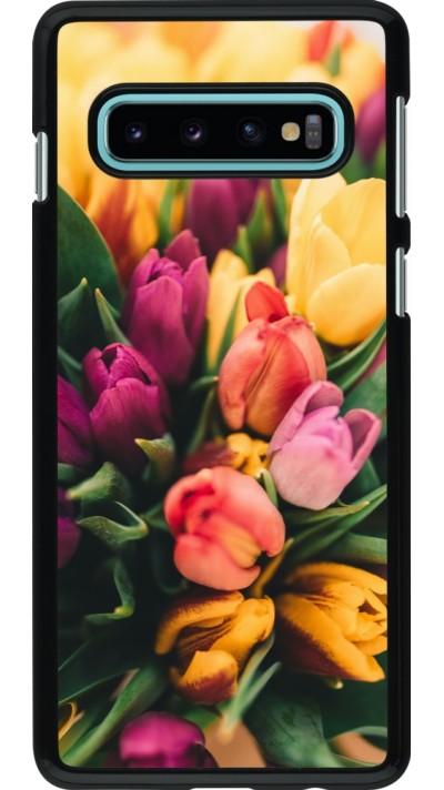 Samsung Galaxy S10 Case Hülle - Bouquet of tulips Spring 2026