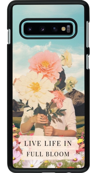 Samsung Galaxy S10 Case Hülle - Live life in full moon Spring 2026