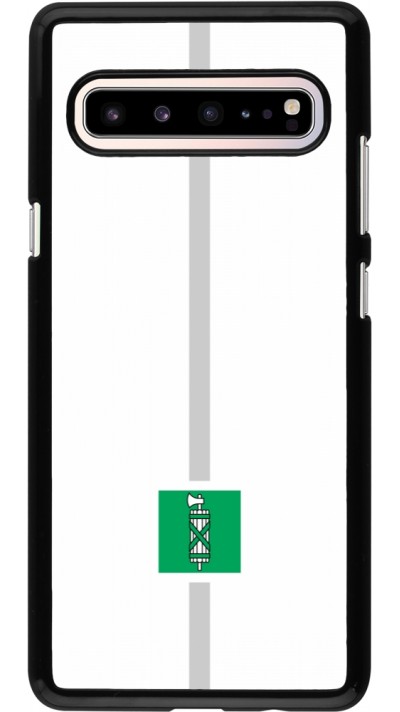 Coque Samsung Galaxy S10 5G - Canton SG blanc