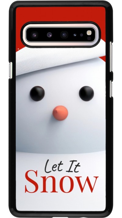 Samsung Galaxy S10 5G Case Hülle - Christmas 25 Xmas Snowman