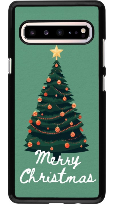 Samsung Galaxy S10 5G Case Hülle - Christmas 25 Xmas Tree
