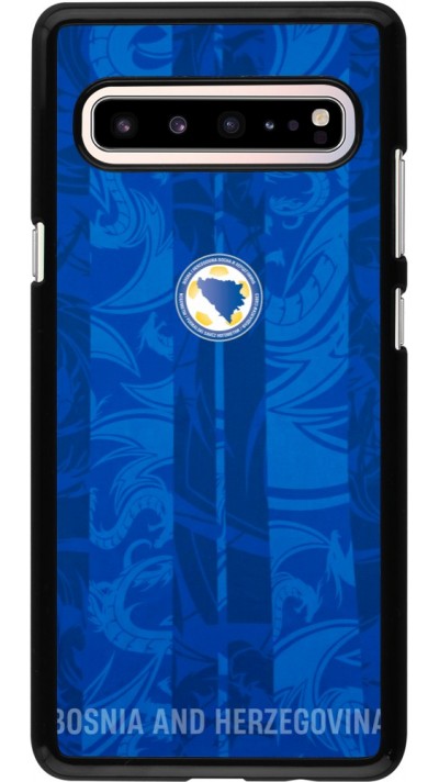 Coque Samsung Galaxy S10 5G - Maillot de football Bosnie-Herzégovine 2026 personnalisable