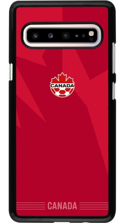 Coque Samsung Galaxy S10 5G - Maillot de football Canada 2026 personnalisable