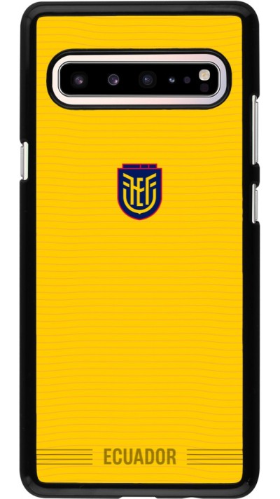 Coque Samsung Galaxy S10 5G - Maillot de football Équateur 2026 personnalisable