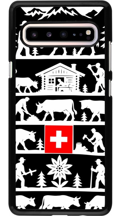 Samsung Galaxy S10 5G Case Hülle - Poya Schweiz 1 schwarz Samsung Galaxy S10 5G Case Hülle - Poya Schweiz 1 schwarz