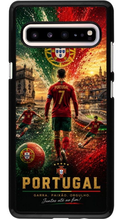 Coque Samsung Galaxy S10 5G - Football Portugal splash 2026
