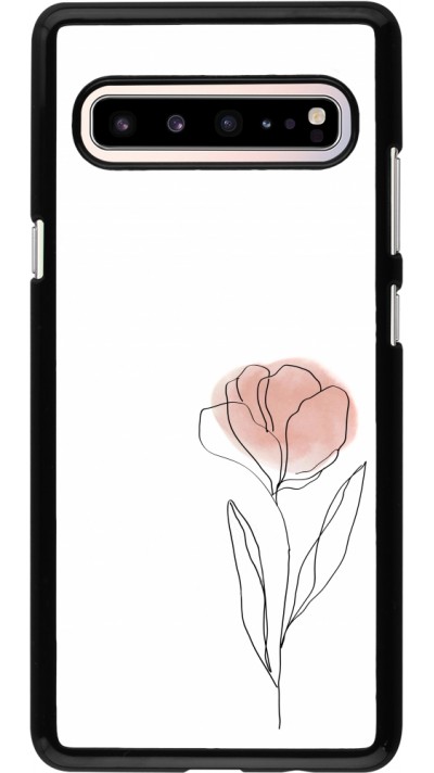 Samsung Galaxy S10 5G Case Hülle - Spring 23 minimalist flower