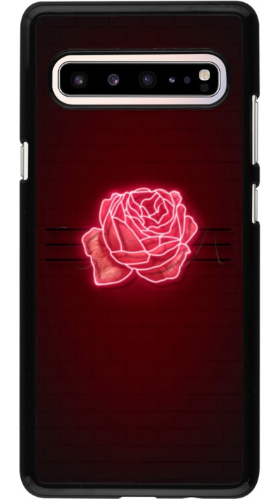 Samsung Galaxy S10 5G Case Hülle - Spring 23 neon rose