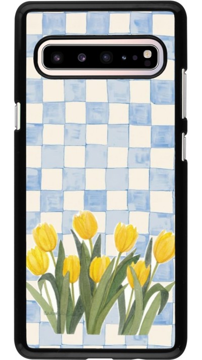 Samsung Galaxy S10 5G Case Hülle - Blue vichy tulips Spring 2026
