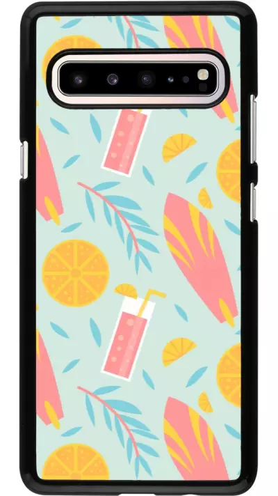 Coque Samsung Galaxy S10 5G - Summer 2025 Pattern citron