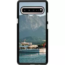 Coque Samsung Galaxy S10 5G - Fête Nationale Suisse Bateau Leman