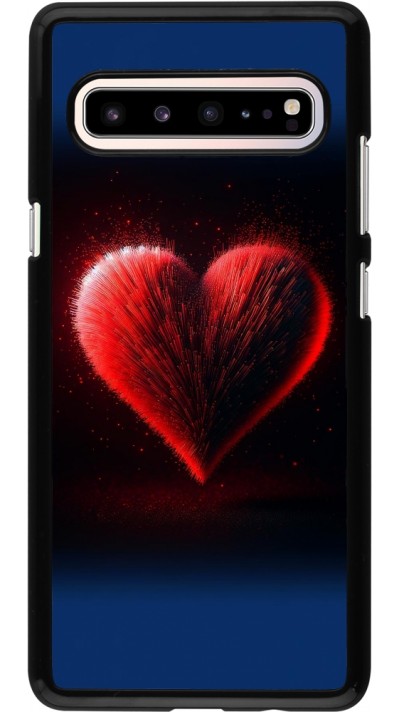 Coque Samsung Galaxy S10 5G - Valentine 2025 coeur rouge