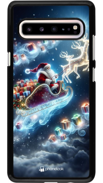 Samsung Galaxy S10 5G Case Hülle - Weihnachten 2023 Verzauberter Weihnachtsmann Samsung Galaxy S10 5G Case Hülle - Weihnachten 2023 Verzauberter Weihnachtsmann