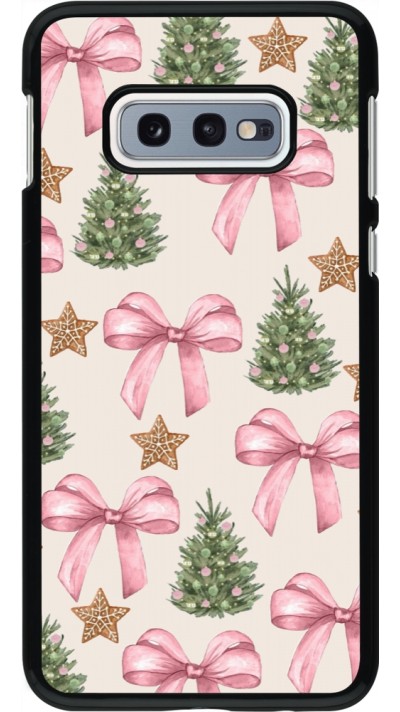 Samsung Galaxy S10e Case Hülle - Christmas 25 Vintage Ribbons