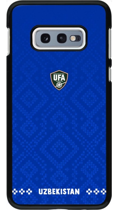 Samsung Galaxy S10e Case Hülle - Usbekistan 2026 personalisierbares Fussballtrikot