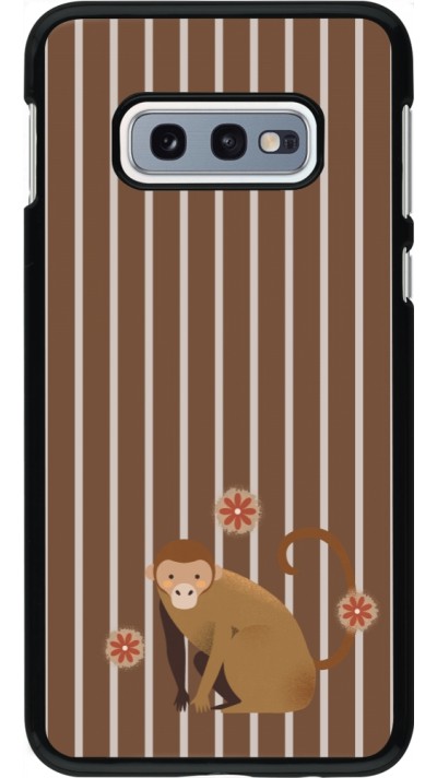 Coque Samsung Galaxy S10e - Monkey with stripes