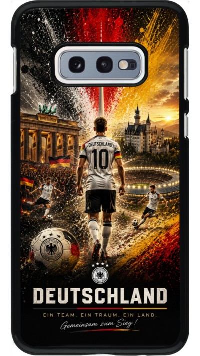 Samsung Galaxy S10e Case Hülle - Fussball Deutschland splash 2026