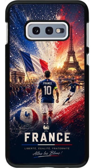 Samsung Galaxy S10e Case Hülle - Fussball Frankreich splash 2026