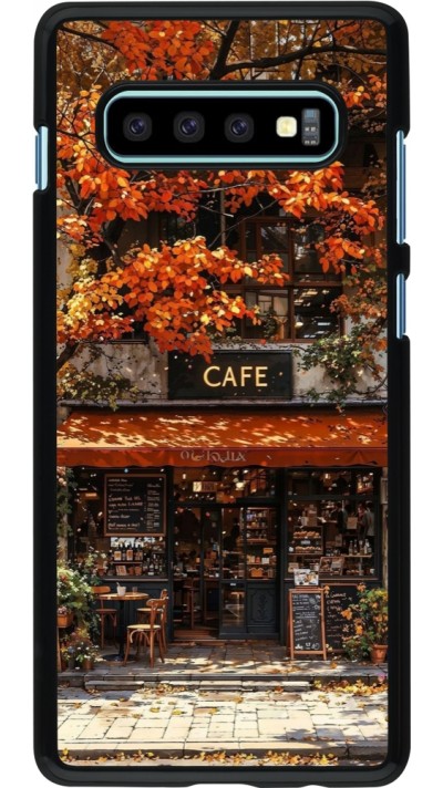 Coque Samsung Galaxy S10+ - Autumn 25 Coffee shop