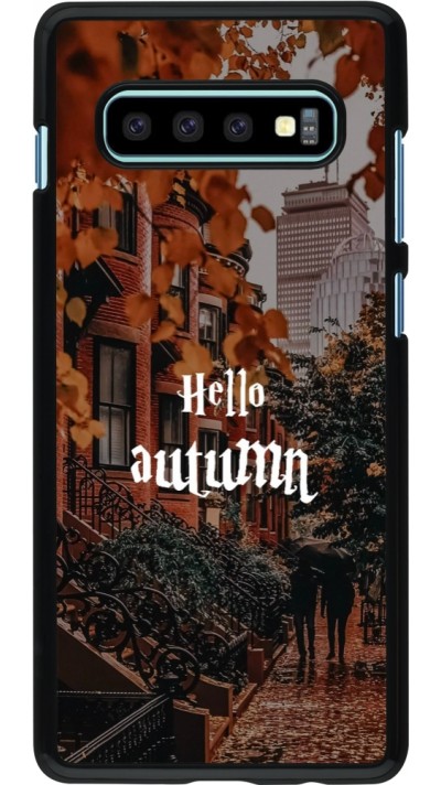 Coque Samsung Galaxy S10+ - Autumn 25 Hello autumn