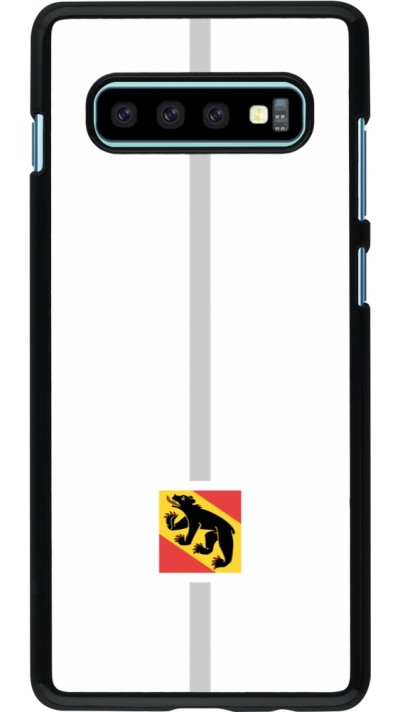 Coque Samsung Galaxy S10+ - Canton BE blanc