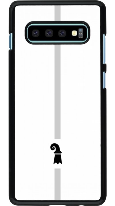 Coque Samsung Galaxy S10+ - Canton BS blanc
